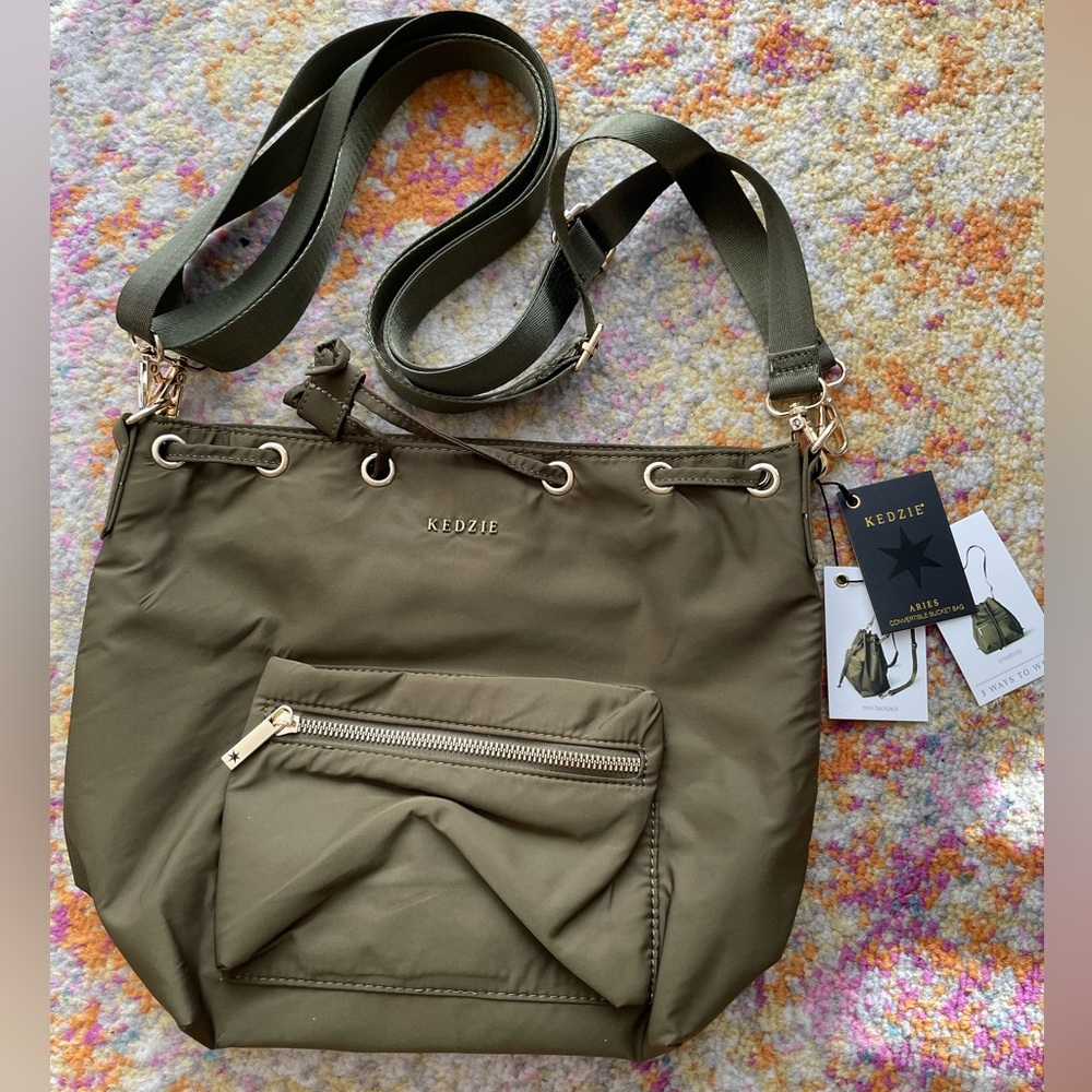 Olive Green Women's Backpack